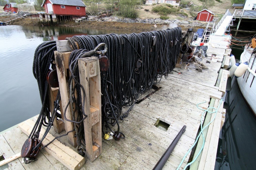 Ferdig med all løpende rigg